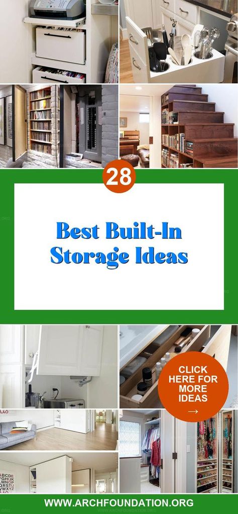 Built-in storage ideas redefine your living space, merging functionality with style. Discover how smart designs can declutter while enhancing your home’s appeal. Storage Room Design, Bathroom Built Ins, Sliding Shelves, Hidden Kitchen, Architecture Bathroom, Bathroom Necessities, Save Room, Custom Storage, Best Build