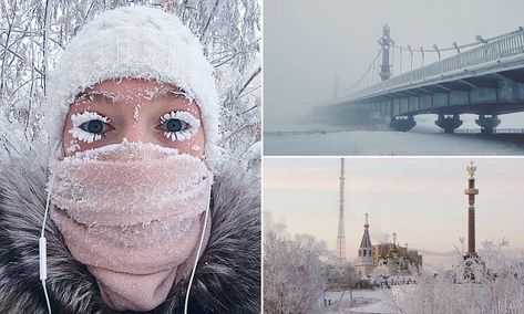 Coldest Place On Earth, Cold Temperature, Eye Lashes, World Records, Daily Mail, On Earth, Amazing Photography, Antonio Mora Artwork, Lashes