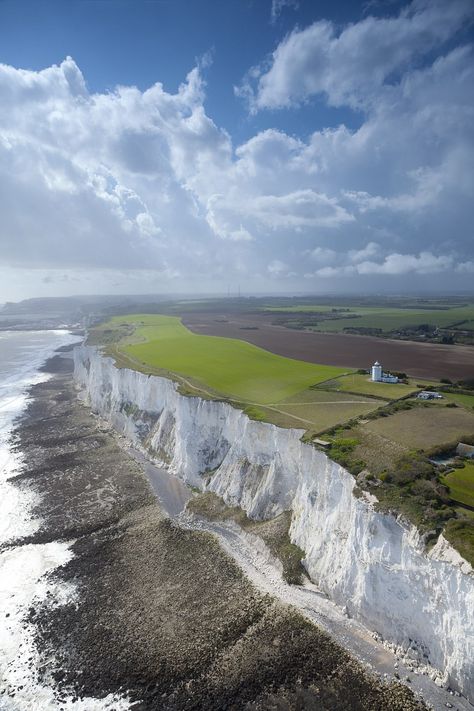 Ramblers can also enjoy the White Cliffs of Dover and the chance to look out over the Channel towards France Cliffs Of Dover, White Cliffs Of Dover, White Cliffs, Drawing Hair, Voyage Europe, European Tour, England Travel, Places Around The World, The Coast