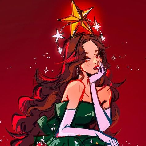 Christmas Art Drawing Sketch, Christmas Ych Base, Christmas Outfit Drawings, Christmas Drawing References, Christmas Oc Art, Christmas Poses Drawing, Christmas Drawings Aesthetic, Christmas Character Art, Christmas Oc