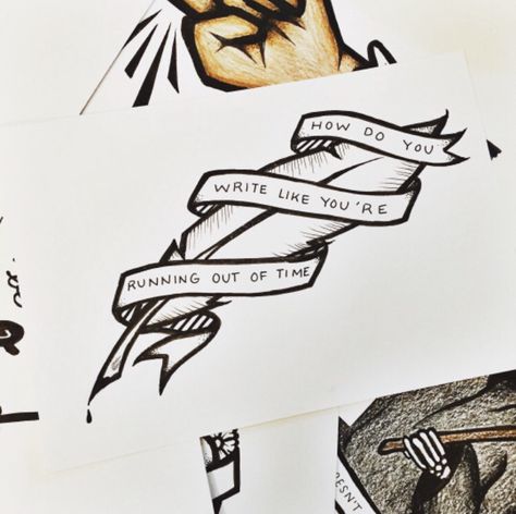 !!! :)))) Wait For It Tattoo Hamilton, Hamilton Tattoo Ideas Musical, Musical Theatre Tattoo Ideas, Hamilton Tattoo Ideas, Hamilton Tattoo, Hamilton Drawings, Hamilton Soundtrack, Hamilton Lyrics, Tattoo Music