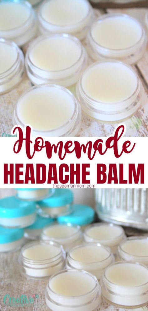 A headache can be unbearable. But sometimes all you need is a little touch of home remedies to relieve the pain. Here is the best and easiest headache balm recipe to get rid of a headache instantly. Coconut Oil Substitute, Headache Balm, Get Rid Of A Headache, Getting Rid Of Headaches, Balm Recipe, Salve Recipes, Headache Relief, Homemade Remedies, Beauty Recipe