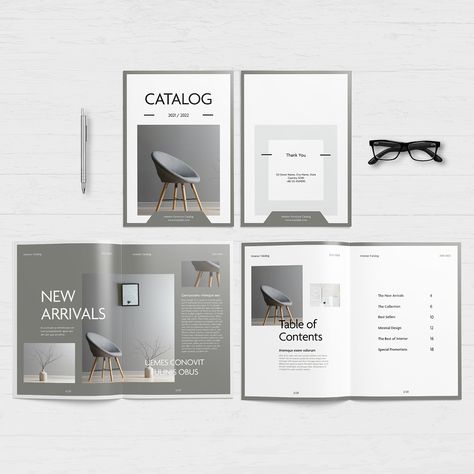 Catalogue Last Page Design, Minimal Catalog Design, Interior Magazine Layout, Material Catalogue, Catalog Cover Design, Catalog Layout, Catalogue Cover, Urban Ladder, Catalog Design Layout