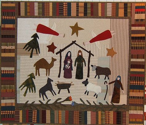 Explore Quilting with Ragdolls' photos on Flickr. Quilting with Ragdolls has uploaded 538 photos to Flickr. Nativity Quilt, Cheri Payne, Christmas Sampler, Primitive Quilts, Sister And Brother, Country Quilts, Holiday Quilts, Christmas Quilts, Quilted Wall Hangings