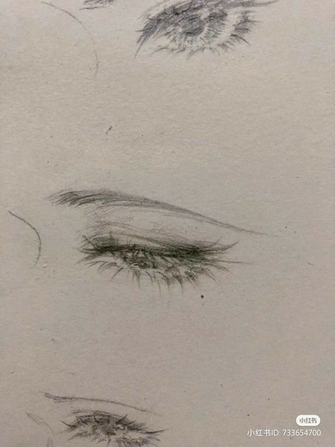 Half Closed Eyes Drawing, I Know What You Are, Squinting Eyes Drawing, Smiles Drawings, Soulless Eyes, Ways To Draw Eyes, Eyes Closed Drawing, Sculpture Easy, Colored Drawings