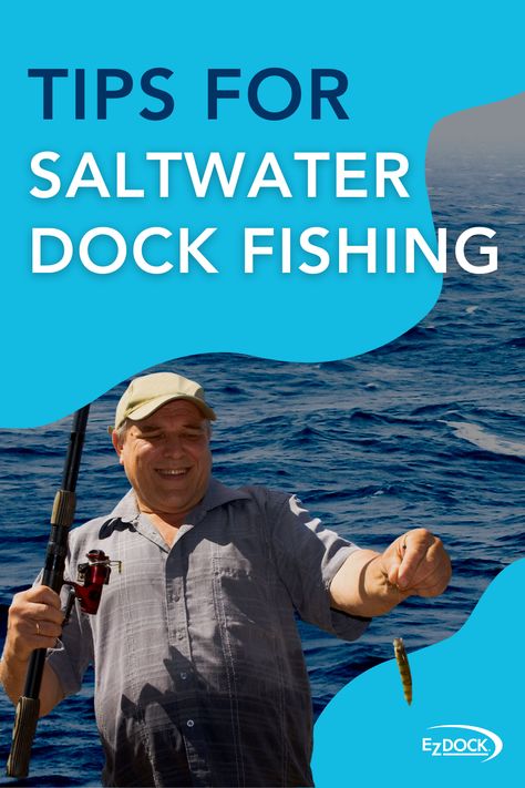 Are you a fishing fanatic? Expand your fishing knowledge by trying out saltwater dock fishing. It could be your new favorite way to fish! Check out our best tips for saltwater dock fishing. #fishing #fishingtips #saltlife #saltwaterfishing #dockfishing #fishinglife Saltwater Fishing Rigs, Fishing Knowledge, Fishing Line Knots, Fishing Dock, Fishing For Beginners, Fishing Rigs, Surf Fishing, Happy Winter, Types Of Fish