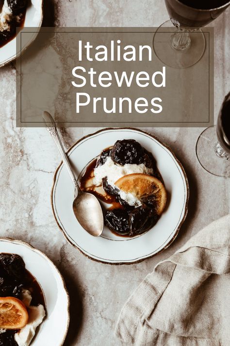 Healthy Prune Recipes, Fresh Prune Recipes, Stewed Prunes Recipes, Recipes With Prunes, Prune Sauce Recipe, Prunes Recipes, Stewed Prunes, Cooked Fruit, Prune Recipes