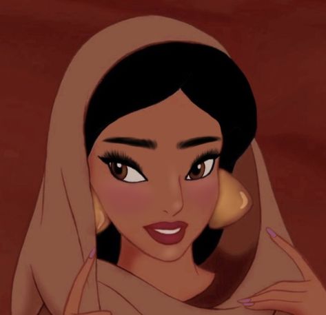 Princess jasmine aesthetics✨ Princess Jasmine Icon Aesthetic, Princess Jasmine Profile Pic, Hijabi Princess Cartoon, Jasmine Pfp, Princess Jasmine Aesthetic, Hijabi Pfp Cartoon, Jasmine Aesthetic, Princess Jasmine Aladdin, Jasmine Aladdin