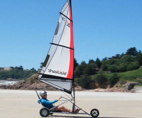 Solar Yacht, Land Sailing, Land Yacht, Sea Aesthetic, Pedal Power, Blue Paint Colors, Camp Life, Boy Toys, Future Tech