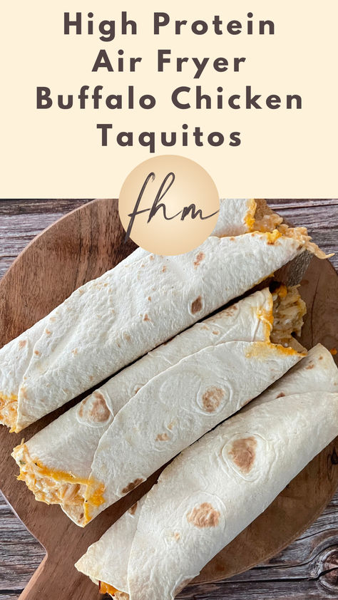 high protein taquitos with buffalo chicken filling Protein Taquitos, Semaglutide Foods, High Protein Taquitos, Quick Low Carb Lunch, Buffalo Chicken Lunch Ideas, High Protein Low Fat Lunch, Low Calorie Dinner Air Fryer, High Protein Canned Chicken Recipes, High Protein Chicken Taquitos