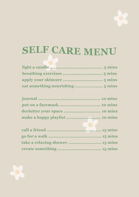 Self Care Menu Print – Self Love Studio Self Love Board, Self Care Event, Self Love Exercises, Self Care Menu, Menu Printing, Info Graphics, Self Care Bullet Journal, Remind Yourself, Breathing Exercises