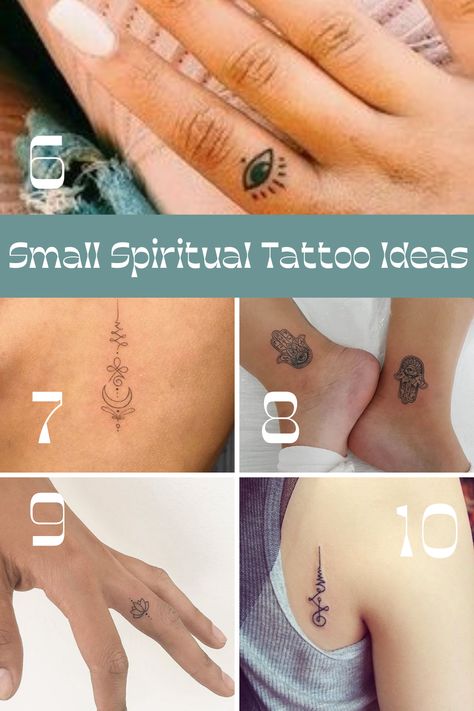 87 Spiritual Tattoo Ideas + Designs - TattooGlee Symbols For Healing Tattoo, Wrist Tattoo Spiritual, Awakening Tattoo Symbols, Higher Power Tattoo Ideas, Spiritual Ankle Tattoos For Women, Free Spirit Tattoos For Women, Easy Spiritual Tattoos, Spiritual Symbol Tattoos For Women, Spiritual Wrist Tattoos