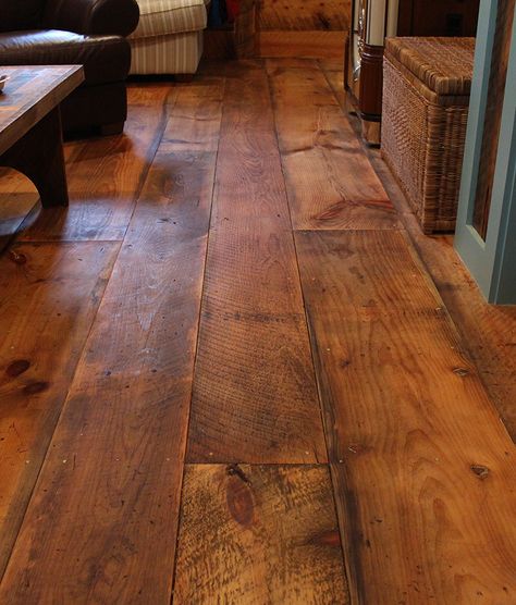 eastern-white-wide-pine-stained-flooring-4 Rustic Remodel, Pine Wood Flooring, Bamboo Chairs, Rustic Wood Floors, Rustic Flooring, Wood Floors Wide Plank, Wooden Shutters, Country Bathroom, French English