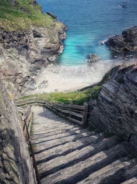 The Most Beautiful Places in England You MUST Visit in 2022 Places To Visit In England, Tintagel Cornwall, Beautiful Places In England, Tintagel Castle, Things To Do In Cornwall, Places In Cornwall, Cornwall Beaches, Uk Beaches, Places In England