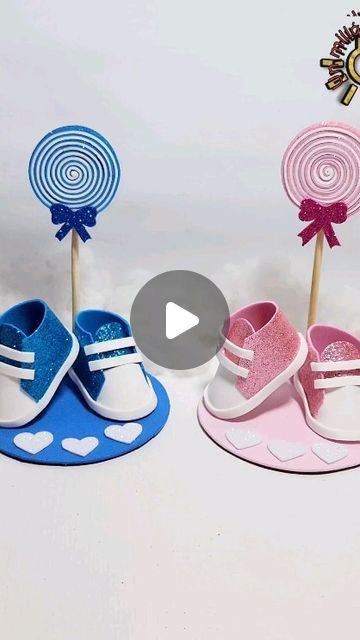 Small Baby Shower Ideas, February Baby Showers, Baby Shower Unisex, Moldes Para Baby Shower, Handmade Baby Shoes, Idee Babyshower, Boy Baby Shower Ideas, Diy Baby Shower Decorations, Baby Shower Crafts