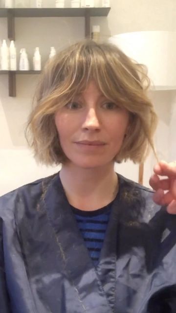 The Hair Bros on Instagram: "The French Bob. Part 1 of a 2 video series on @eugeniescrase ‘s awesome hair. Here we have a short Bob with a soft fringe for a slightly more French inspired 60’s Bob. Tomorrow we will be sharing @cortbray’s sharper rendition of a short Bob hair cut on Genie’s hair. Neither requiring any styling whatsoever. #thefrenchbob #thehairbros #bob #frenchbob #haircut #viral" Soft Fringe Bob, Hair Bros Bob, French Style Bob With Fringe, French Fringe Short Hair, French Bob Over 40, French Bob No Fringe, Short Parisian Hair, French Bob Balayage, The Hair Bros Bob