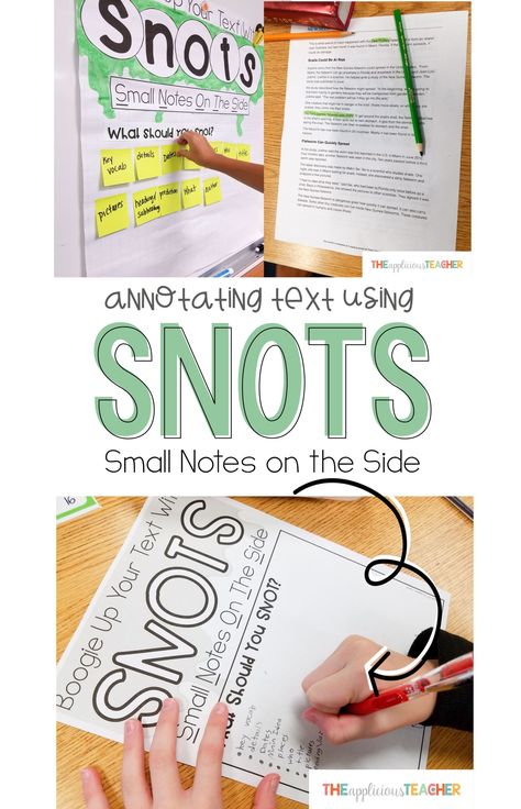 3rd Grade Note Taking, Multimodal Text Poster, Annotate A Book, Annotating Text, 6th Grade Reading, 7th Grade Ela, Small Notes, 5th Grade Reading, Middle School Reading