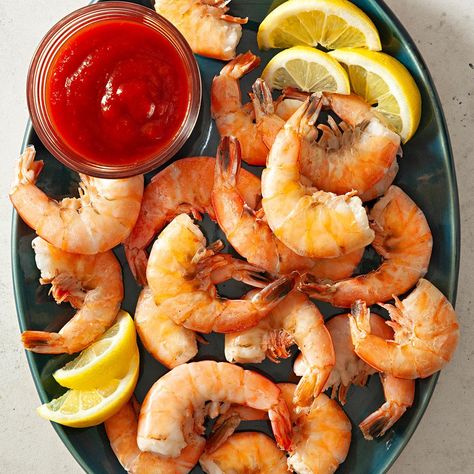 Shrimp Cold, Steam Shrimp, Shrimp Cocktail Sauce, Dinner Suggestions, Steamed Shrimp, Marinated Shrimp, Shrimp Appetizers, Ice Bath, Sustainable Food