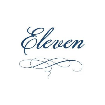 Eleven Tattoo Number, Eleven Tattoo, Calligraphy Table Numbers, Cool Numbers, Calligraphy T, Classic Calligraphy, Number 11, Classic Table, Calligraphy Letters