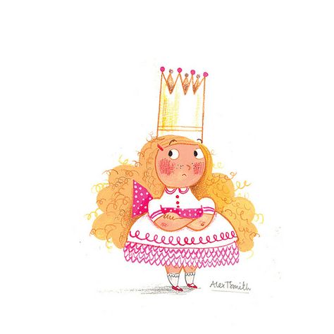 Princess Poppy by Alex T Smith Alex T Smith, Princess Illustration, Princess Poppy, Illustration Girl, Illustration Character Design, Childrens Illustrations, Book Inspiration, Childrens Art, Children's Book Illustration