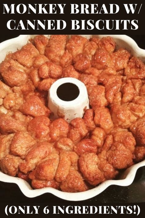 monkey bread with biscuits Monkey Bread Using Biscuits, Can Biscuit Monkey Bread, Monkey Bread With Canned Biscuits Recipe, Canned Biscuit Monkey Bread, Biscuit Monkey Bread Easy, Easy Monkey Bread With Biscuits, Monkey Bread With Canned Biscuits Easy, Monkey Bread Biscuits, Recipes With Canned Biscuits