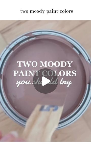 erika | home with a bow🎀 on Instagram: "💅🏼TWO MOODY PAINT COLORS 💅🏼 YOU SHOULD TRY!  These are two of my favorite moody paint colors that will look great in so many different cozy spaces!  Save this video the next time you’re looking for a deep, rich paint color! 
.
.
.
.
#paintcolors #paintcolor #homedecor #interiordesign #hometips #homereel #homereels #howyouhome #farrowandball #benjaminmoore #interiorinspo #homereno #homerenovation #roommakeover" Moody Pink Paint Color, Rose Paint Color, Moody Paint Colors, Moody Paint, Pink Paint Colors, Cozy Spaces, Pink Paint, Southwest Style, Home Reno