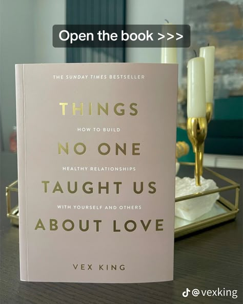 Book On Relationships, Books To Read About Relationships, Books For Healthy Relationships, Things No One Taught Us About Love, Relationship Books For Women, Love Novels To Read, Books For Relationships, Vex King Book, Self Love Books For Women