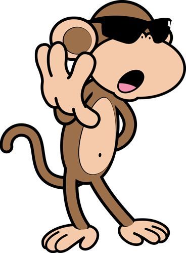 Cool Monkey Drawing, Funny Monkey Drawing, Cartoon Monkeys, Monkey Drawing Easy, Drawing Monkey, Bobby Jack, Monkey Cartoon, Monkey Style, Monkey Drawing