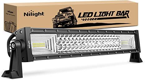 Amazon.com: Nilight - 18016C-A LED Light Bar 22Inch 270W Triple Row 27000LM Flood Spot Combo Beam Led Bar Driving Lights Boat Lights Super Bright Led Off Road Lights for Trucks,2 Years Warranty : Automotive Off Road Led Lights, Off Road Lights, Boat Lights, Led Bar, Rescue Vehicles, Led Light Bar, Snow Plow, Led Light Bars, Fire Engine