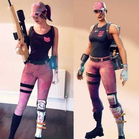 Rose Team Leader from Fortnite Battle Royale Do you play Fortnite? Credi Fortnite Costume, Fortnite Halloween, Fortnite Shirt, Fortnite Cosplay, Fortnite Party, Fortnite Birthday, Look Festival, Fortnite Battle Royale, Fortnite Skins