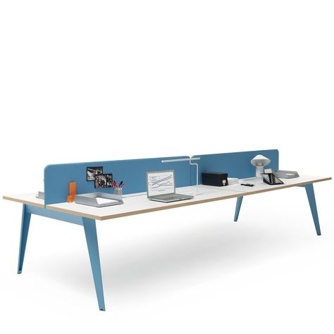 Pigreco Office Bench Desks | Office Desking | Apres Furniture Office Bench, Office System, Medical Office Design, Desks Office, Work Station, Medical Office, Meeting Table, Office Desks, Ping Pong Table