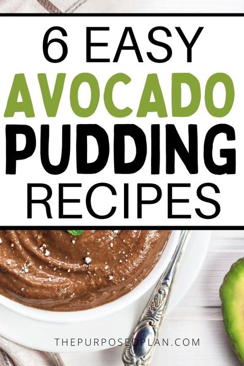 Easy avocado pudding recipes - chocolate avocado pudding, keto avocado pudding, vegan avocado pudding, banana avocado pudding and more! Avacacado Recipes, Raw Vegan Not Gross, Home Made Pudding, Chocolate Avocado Pudding, Pudding Banana, Avocado Recipes Healthy, Coconut Milk Chocolate, Candida Diet Recipes, Avocado Chocolate Pudding