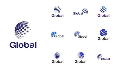 Vector abstract globe logo design set | Premium Vector #Freepik #vector #global-icon #globe-icon #technology-illustration #global Globe Logo Design, Worldwide Logo, Earth Icon, Global Logo, Logistics Logo, Classy Logos, Globe Logo, Globe Icon, Logo Design Set