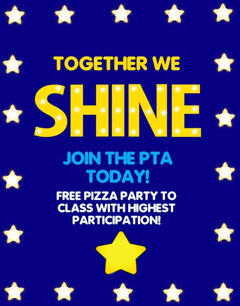 Make a Poster about PTA Membership Drive | Join the PTA Poster Ideas Pto Membership Drive, School Pta Ideas, Pta Membership Ideas, Pta Fundraiser Ideas, Promposal Posters, Pta Membership Drive, Pto Membership, Pto Bulletin Board, Pta Bulletin Boards