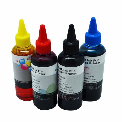 400ML Universal Refill Ink kit for Epson Canon HP Brother Lexmark DELL Kodak Inkjet Printer CISS Cartridge Printer Ink Printer Cartridge, Printer Ink Cartridges, Office Electronics, Hp Printer, Printing Ink, Bottled Ink, Ink Toner, Ink Refill, Inkjet Printer