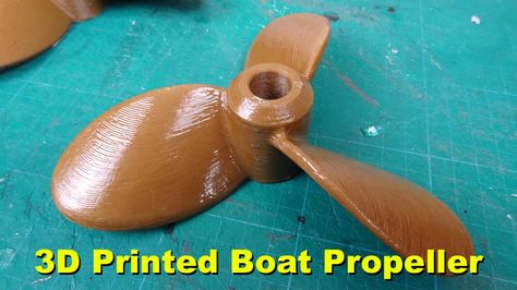 DIY Electric Propeller Motor #3DPrinting #3DThursday Friday Video, Boat Propellers, Diy Boat, Power System, Boat Building, Boat Parts, Solar Panels, 3d Printing, Electricity