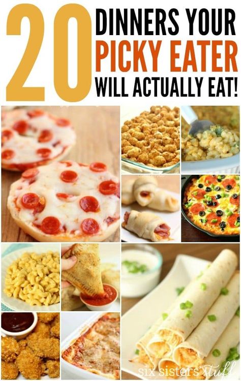 Dinner Recipes For Picky Eaters, Dinner Ideas For Picky Eaters, Picky Eaters Dinner, Picky Eaters Recipes, Recipes For Picky Eaters, Toddler Picky Eater, Easy Toddler Meals, Picky Eaters Kids, Diner Recept