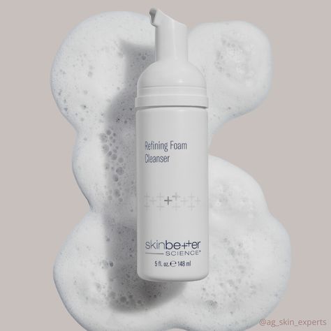 Skinbetter Science has done it again! 🌟 Refining Foam Cleanser delivers powerful results, leaving your skin refreshed, smooth, and perfectly balanced. The Refining Foam Cleanser ~Exfoliates and purifies skin using alpha hydroxy and salicylic acids ~Helps unclog pores and removes excess surface oil and dead skin build-up ~Gently cleanses for softer, smoother-feeling skin Ready to upgrade your skincare routine? Grab your new cleanser today @ag_skin_experts Follow the 🔗 instructions bio! Skin Better Science Products, Skinbetter Science Skincare, Unclog Pores, Foam Cleanser, Salicylic Acid, Dead Skin, Good Skin, Skincare Routine, Science