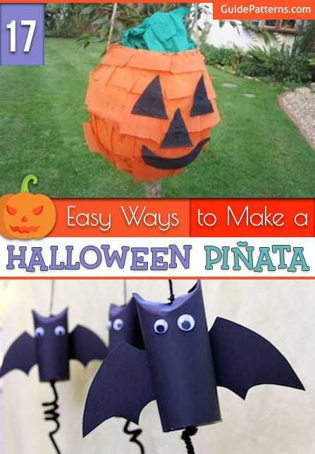 17 Easy Ways to Make a Halloween Piñata | Guide Patterns Make Your Own Pinata Diy, Diy Halloween Pinata Easy, Pumpkin Pinata Diy, Diy Halloween Pinata, Halloween Pinata Ideas, How To Make A Pinata, Halloween Pinata, Piñata Ideas, Ghost Diy