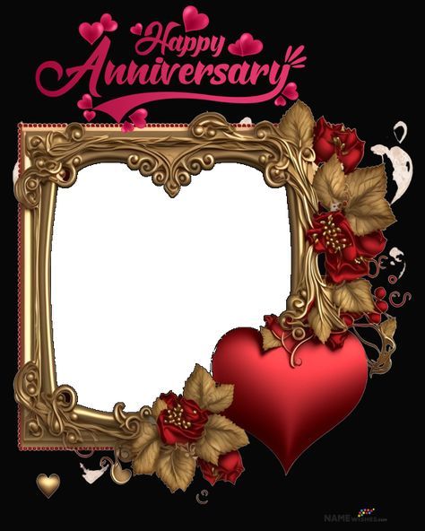 Create A Happy Anniversary Photo Frame For Best Couple Unique Frames For Pictures, Wedding Anniversary Frames Pictures, Marriage Anniversary Photo Frame, Happy Anniversary Frames For Photos, Happy Anniversary Photo Frame Edit, 30th Wedding Anniversary Wishes, Happy Anniversary Ideas, Happy Anniversary Frames, Anniversary Photo Frame Ideas