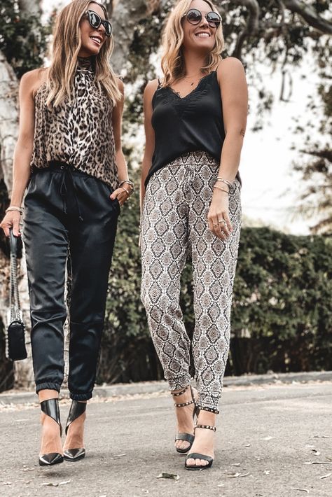 Printed Joggers Outfit, Joggers Dressy Outfit, Fancy Joggers Outfit, Silk Joggers Outfit Dressy, Dress Jogger Pants Outfit, Dressy Joggers Outfit, Satin Joggers Outfit Dressy, Silk Joggers Outfit, Dressing Up Joggers