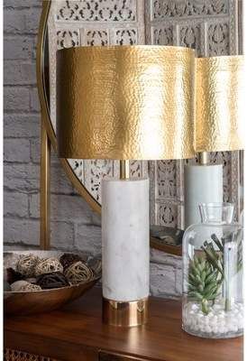 Everly Quinn Dravis Marble and Iron 23  Desk Lamp Quinn Modern Table Lamp Design, Stylish Table Lamps, Modern Table Lamps, Marble Table Lamp, Lamp Lighting, Contemporary Lamps, Table Lamp Design, Brass Table Lamps, Rugs Usa