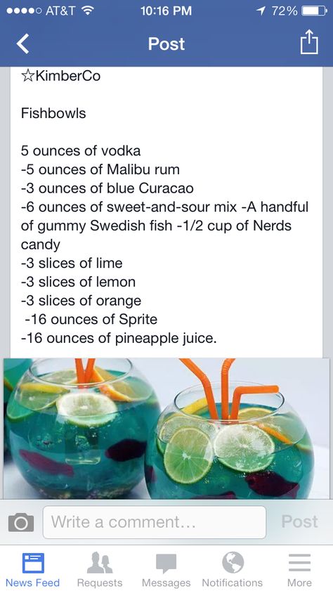 Summer Themed Party, Fishbowl Drink, Alcohol Shots, Party Drinks Alcohol, Summer Party Themes, Shots Alcohol, Tipsy Bartender, Alcoholic Drink, Peach Schnapps