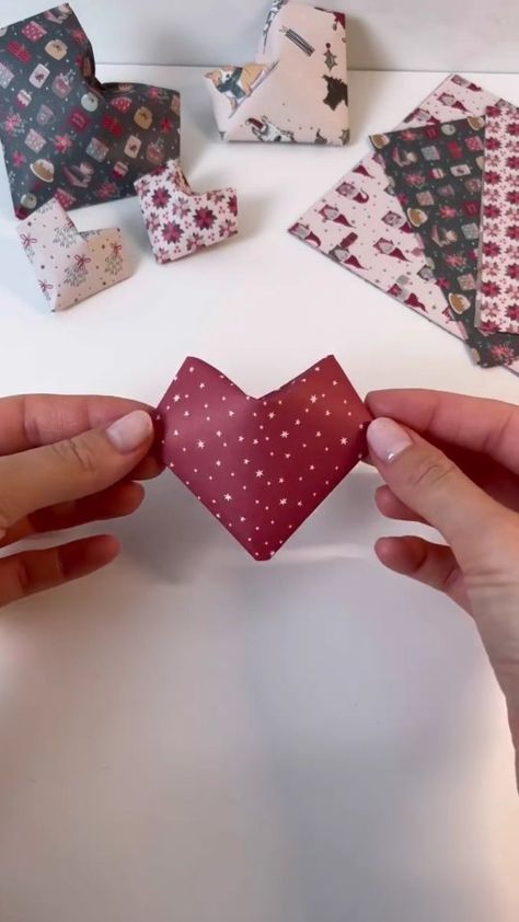 Origami Heart, 3d Origami, 3d Heart, Advent Calendar, Advent, Origami, Diy Projects, On Instagram, Instagram