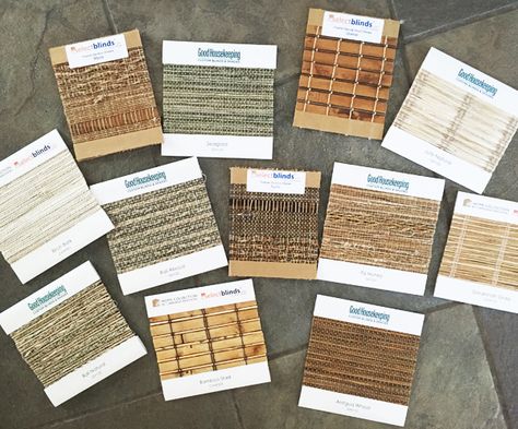 Select Blinds Samples - This post has for best discount link to order! Dark Wood Blinds, Wood Window Shades, Room Shades, Woven Blinds, Select Blinds, Dark Windows, Budget Blinds, Modern Blinds, Oak Trim