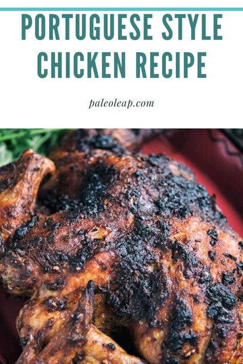 Portuguese Whole Chicken Recipes, Brazilian Roasted Chicken, Chicken Full Roast, Summer Whole Chicken Recipes, Portugese Chicken Marinade, Portuguese Roasted Chicken, Portuguese Chicken Marinade, Portugese Chicken Recipes, Full Chicken Recipes Ovens