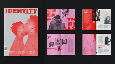 Magazine Design Cover, Mises En Page Design Graphique, Magazine Layout Inspiration, Student Portfolio, 포트폴리오 레이아웃, Zine Design, Graphic Design Course, Graphics Layout, Magazine Layout Design