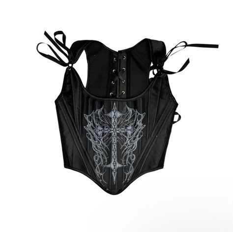 Goth Clothes Png, Corset Png, Boy Girl Twin Outfits, Clothing Png, Edgy Grunge, Twin Outfits, Gothic Corset, Dark Outfits, Vibe Clothes