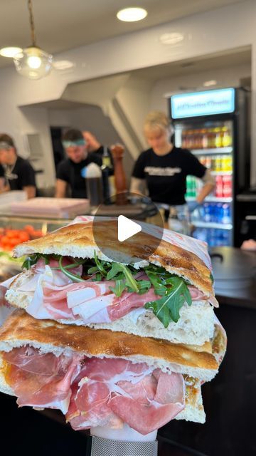 Sandwich Shop Ideas, Italian Sandwich Shop, Stracciatella Cheese, Italian Sandwich, Sandwich Restaurant, Sandwich Shop, Magical Adventure, Restaurant Ideas, Sandwich Shops