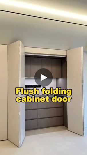 1.7K views · 13K reactions |  | Hardware Gallery Folding Cabinet, Ad Home, Cabinet Makers, Cabinet Door, Kitchen Renovation, Cabinet Doors, Ideal Home, Kitchen Interior, Walk In